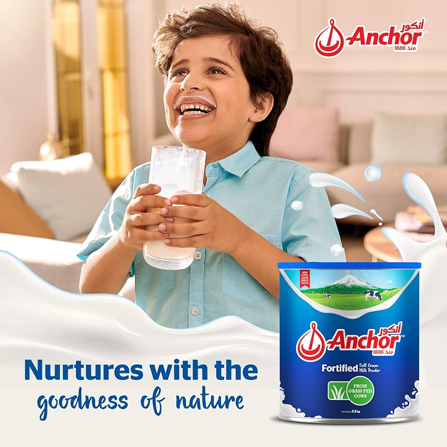 Anchor Full Cream Milk Powder - 2.25kg