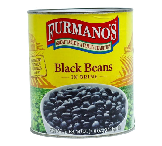 Furmano's Black Beans in Brine 3kg