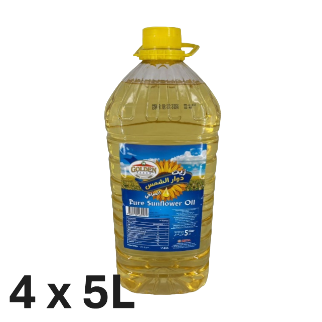 Golden Beard Sunflower Oil 4x5L
