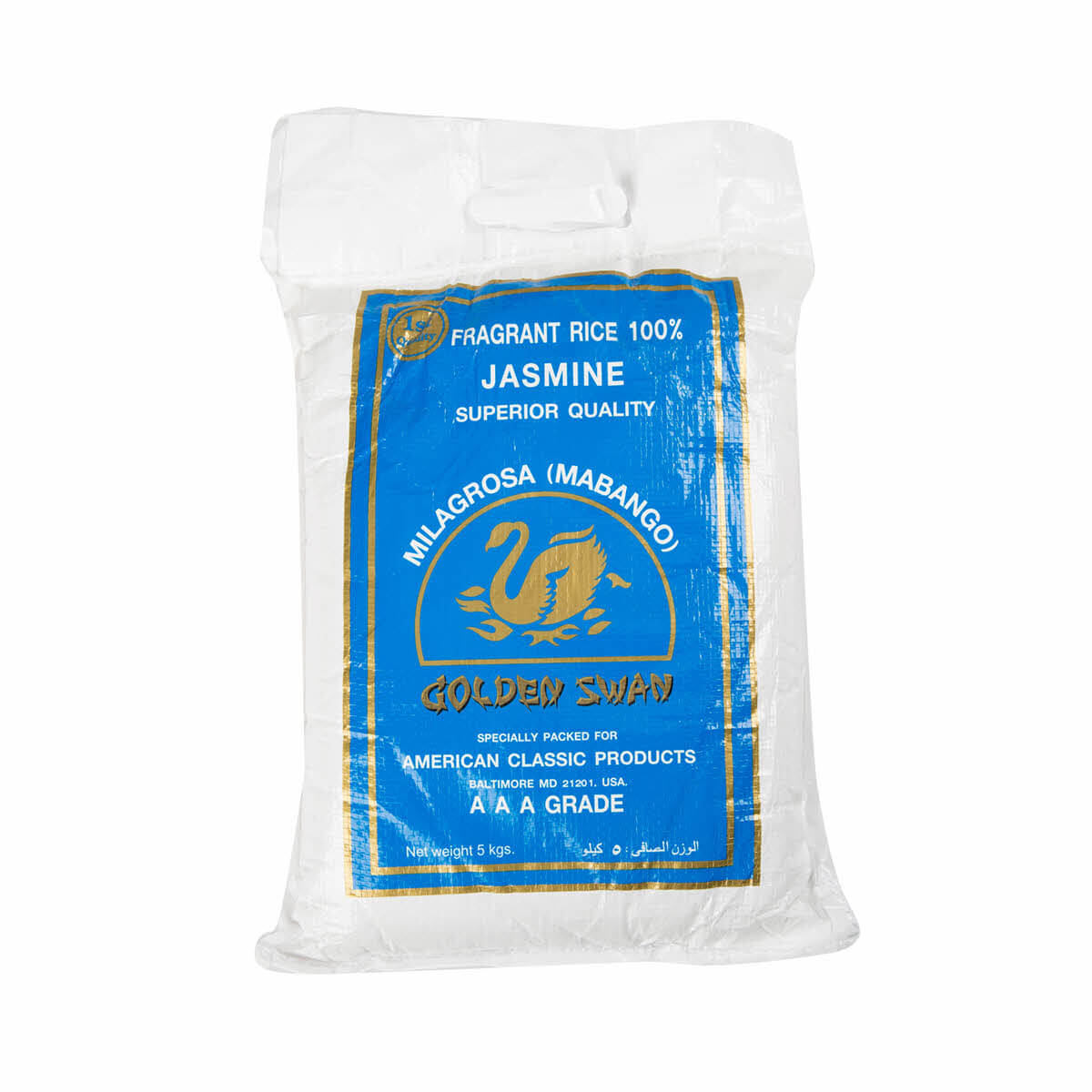 Golden Swan Jasmine Rice 5kg