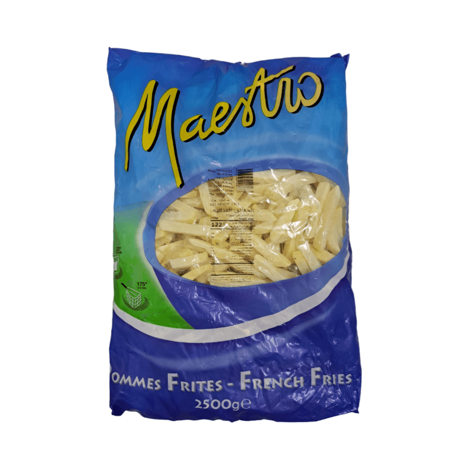 Maestro Frozen French Fries – 2.5kg