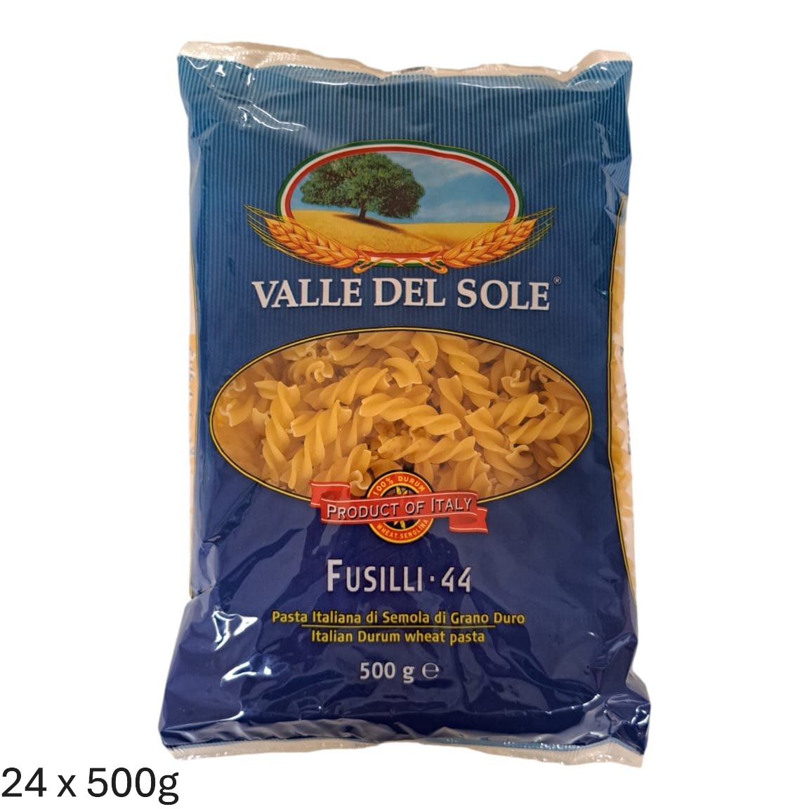 Vale Del Sole Fusilli Pasta 24 x 500g