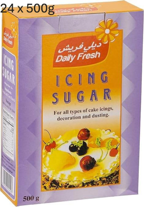 daily fresh icing sugar 24x500g bulk
