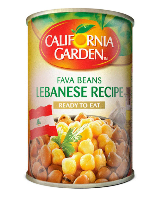 California Garden Foul Medammas Lebanese recipe - 450g