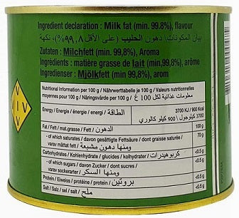 gold medal pure butter ghee 1600g nutrition facts