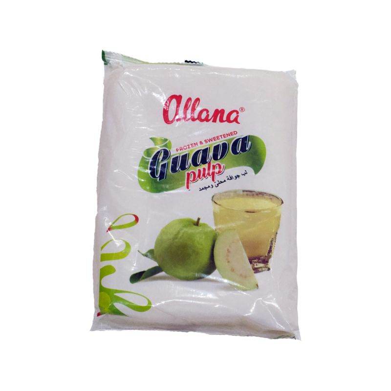 Allana Frozen and sweetened Guava Pulp