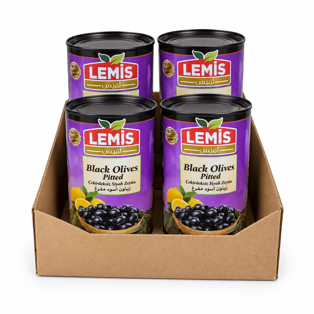 Lemis Black Olives Pitted – 2kg