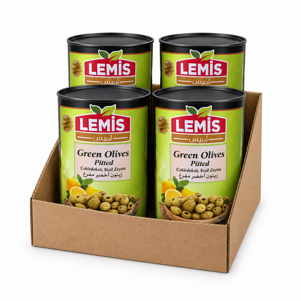 Lemis Olives Green Pitted – 2kg