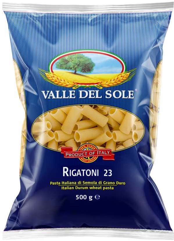 Valle del Sole Rigatoni pasta 500g