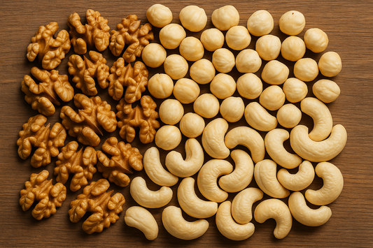 Why Raw Nuts Are a Smart and Healthy Choice – Cashews, Walnuts, and Hazelnuts by Baladi