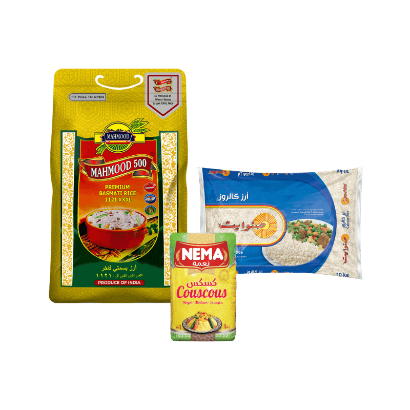 Buy Rice & Grains Online UAE | Premium Quality Selection – Baladi Foodstuff