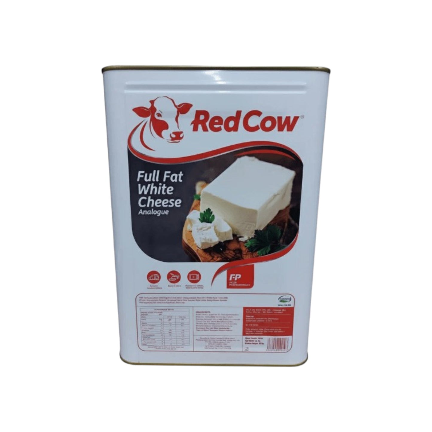 Red cow Full Fat White Cheese Analogue – 16kg