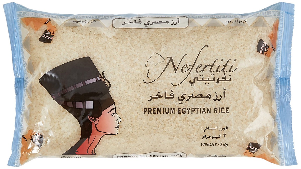 Nefertiti Egyptian Rice 5kg - Premium Short Grain | Online Grocery UAE ...