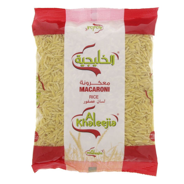 Buy Al Khaleejia Macaroni Rice 400g | Online Shopping UAE – Baladi ...