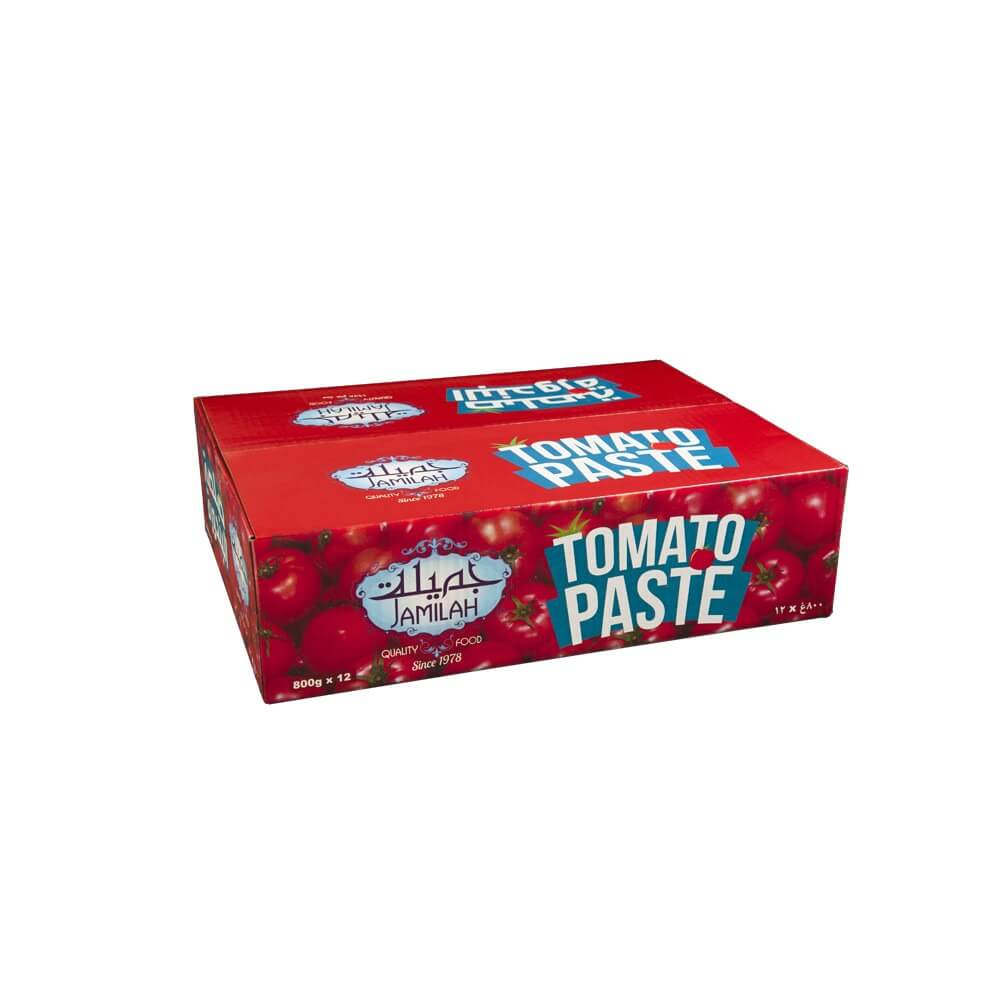 Jamilah Tomato Paste 12x800g 