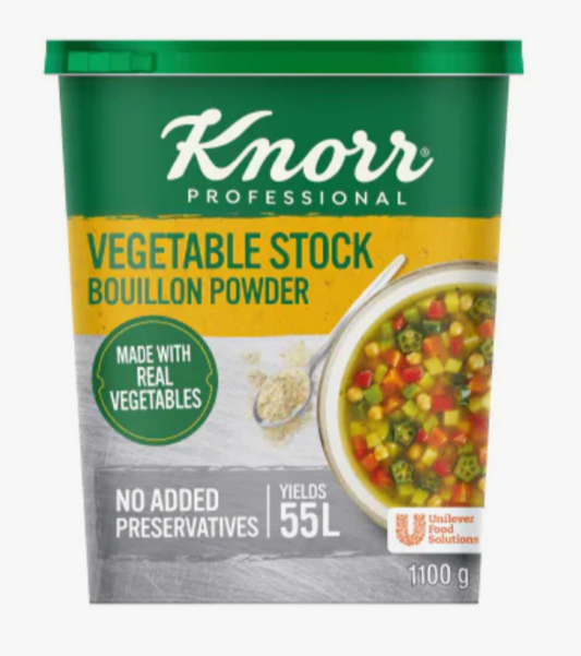 Knorr Vegetable Stock Bouillon Powder 1100g
