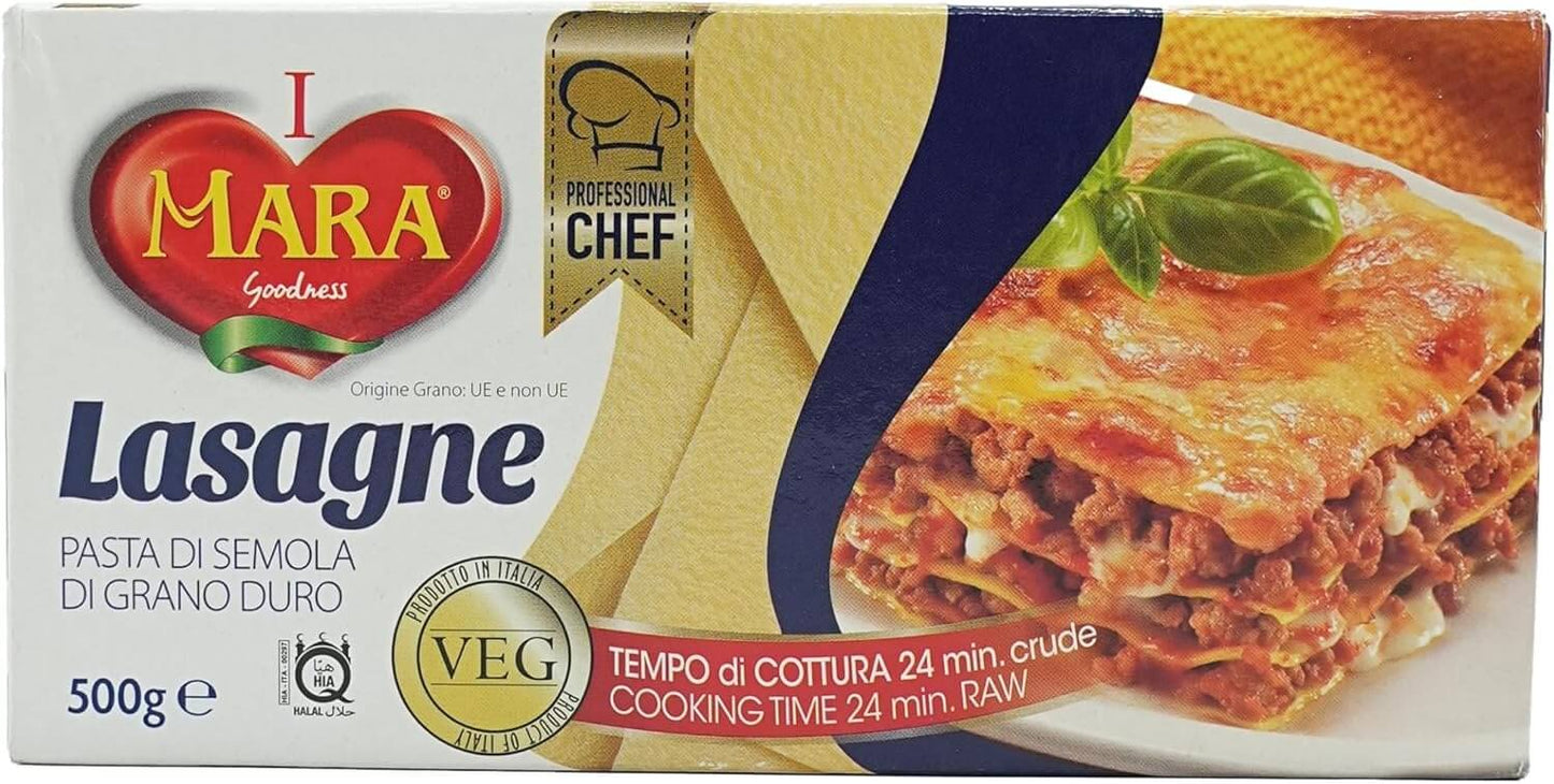 Mara Lasagne Egg Free