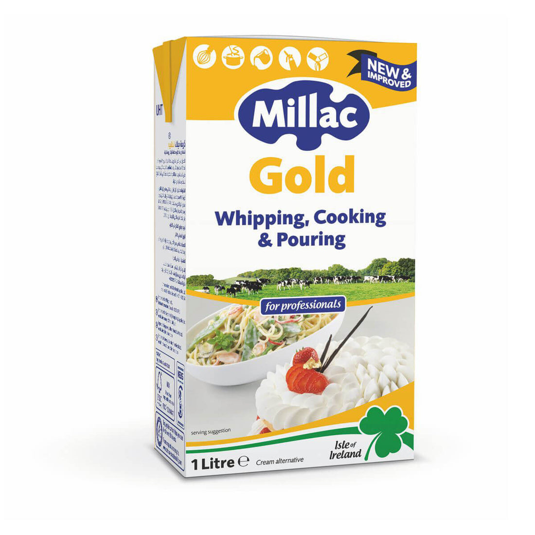 Buy Millac Gold Cooking Cream 1L Online Shopping UAE – Baladi Foodstuff