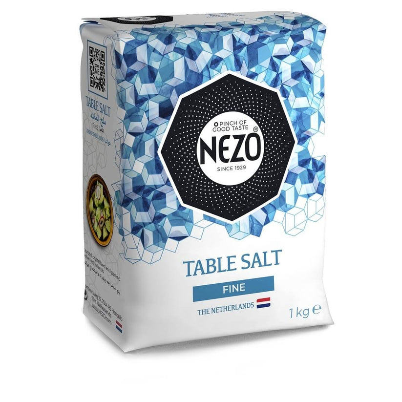 Buy Nezo Fine Table Salt 1kg | Online Shopping UAE – Baladi Foodstuff