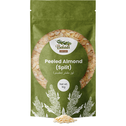 Peeled Almond (Split)