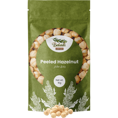 Hazelnut peeled