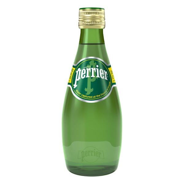 Perrier Natural Mineral Sparkling Water bottle