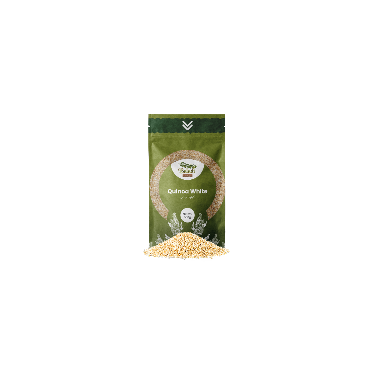 Quinoa seed white