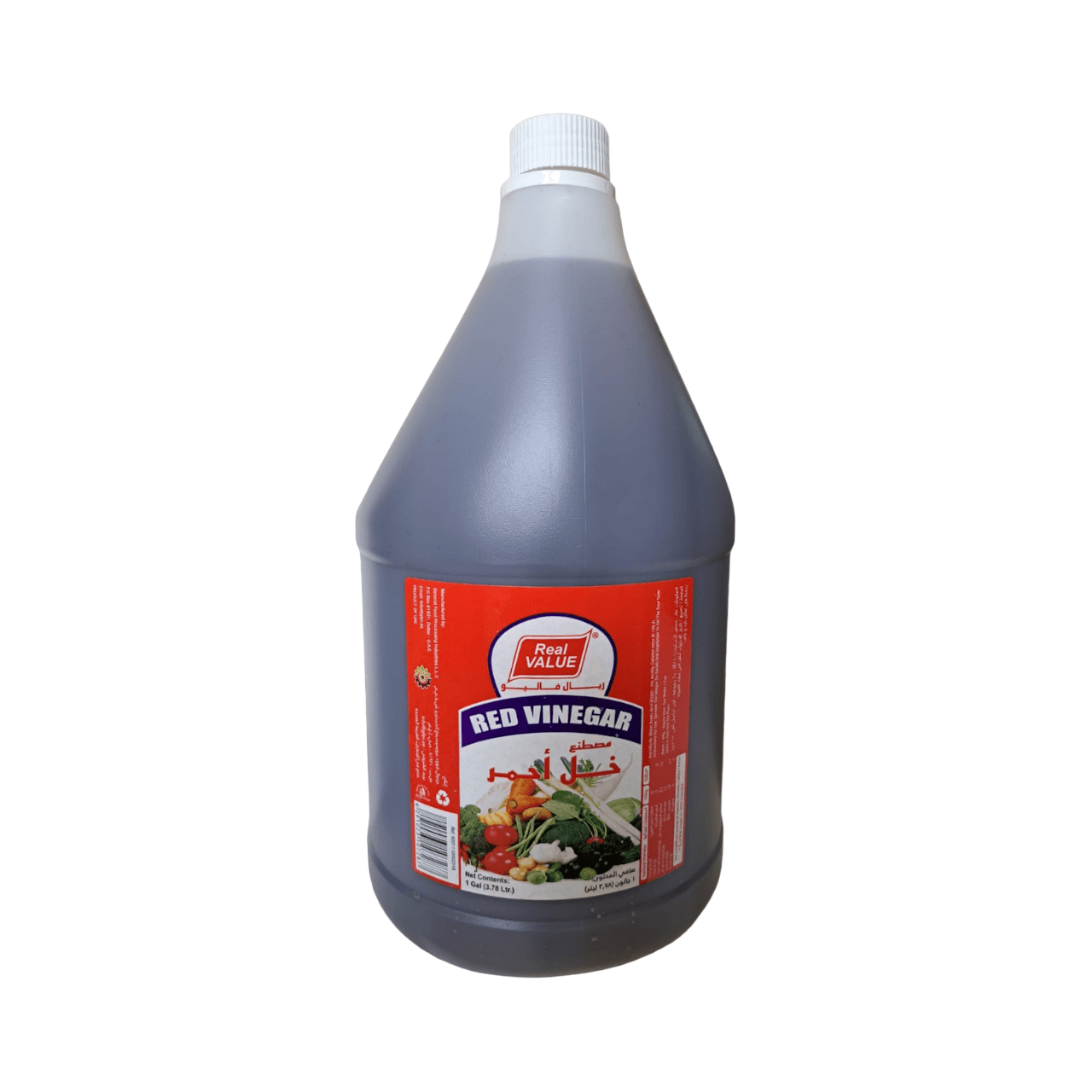 Real Value Red Vinegar 3.78L