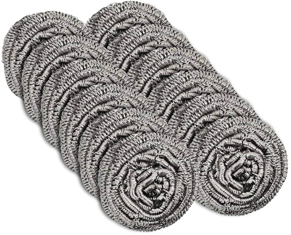 Steel Wool Scrubber 12pc
