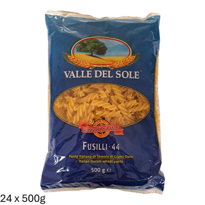 Vale Del Sole Fusilli Pasta 24 x 500g
