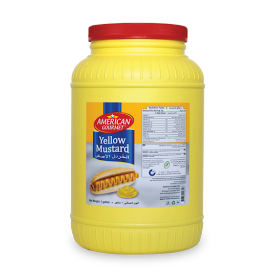 Mustard yellow American Gourmet ( 3.78kg )