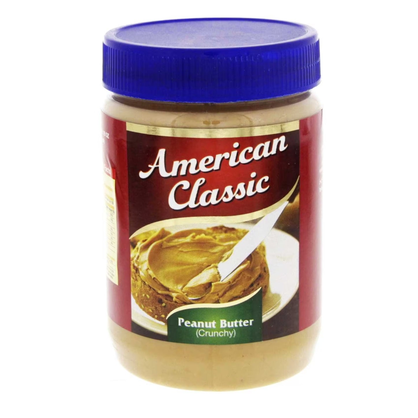 American Classic Peanut Butter Crunchy 510g