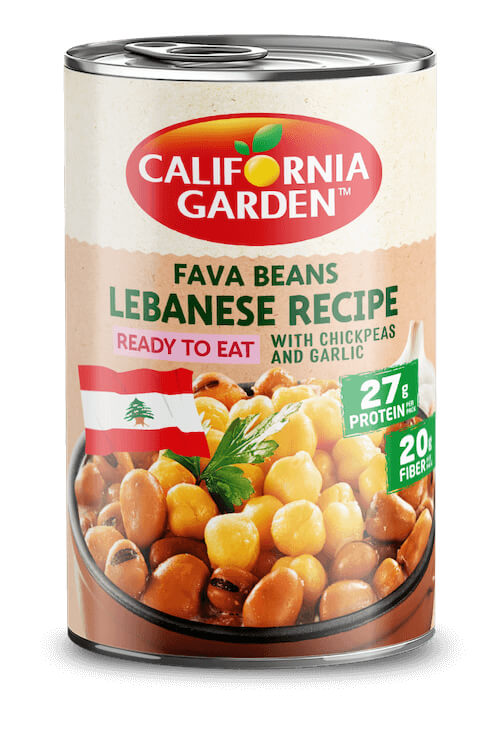 California Garden Fava Beans Lebanese Recipe 450g
