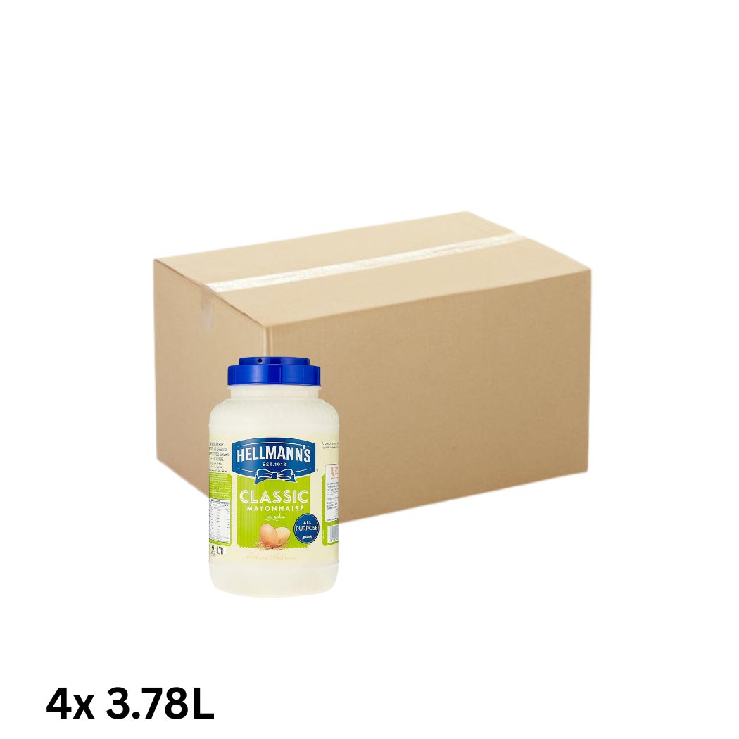Hellmann's Classic Mayonnaise 4x3.78L