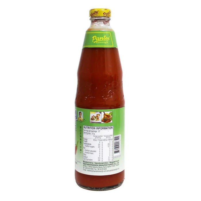 Pantai Sriracha Chili Sauce 730ml nutrition facts