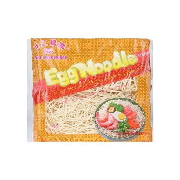 Pearl River Bridge Egg Noodle Medium 400g