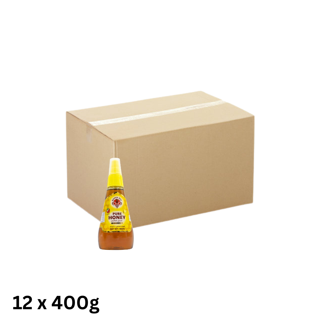 Queen Bee Pure Honey 12x400g