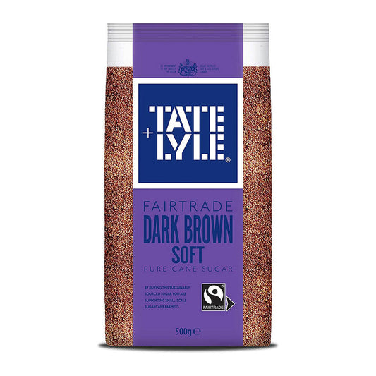 Tate & Lyle Dark Brown Soft Pure Cane Sugar 500g