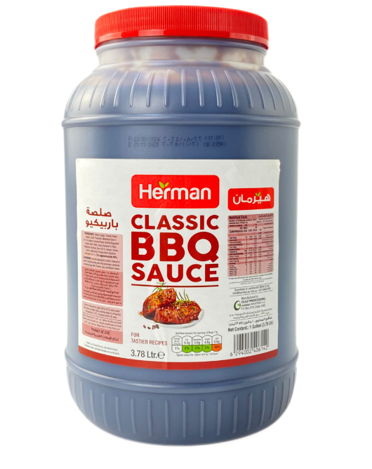 Herman classic BBQ sauce – 3.78L