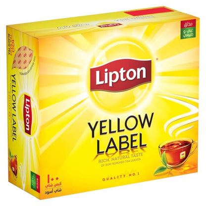 Lipton Yellow Label Black Tea 100 Bags