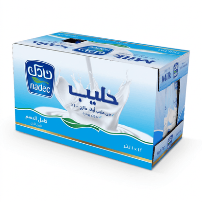 Nadec Full Fat Long Life Milk – 1L