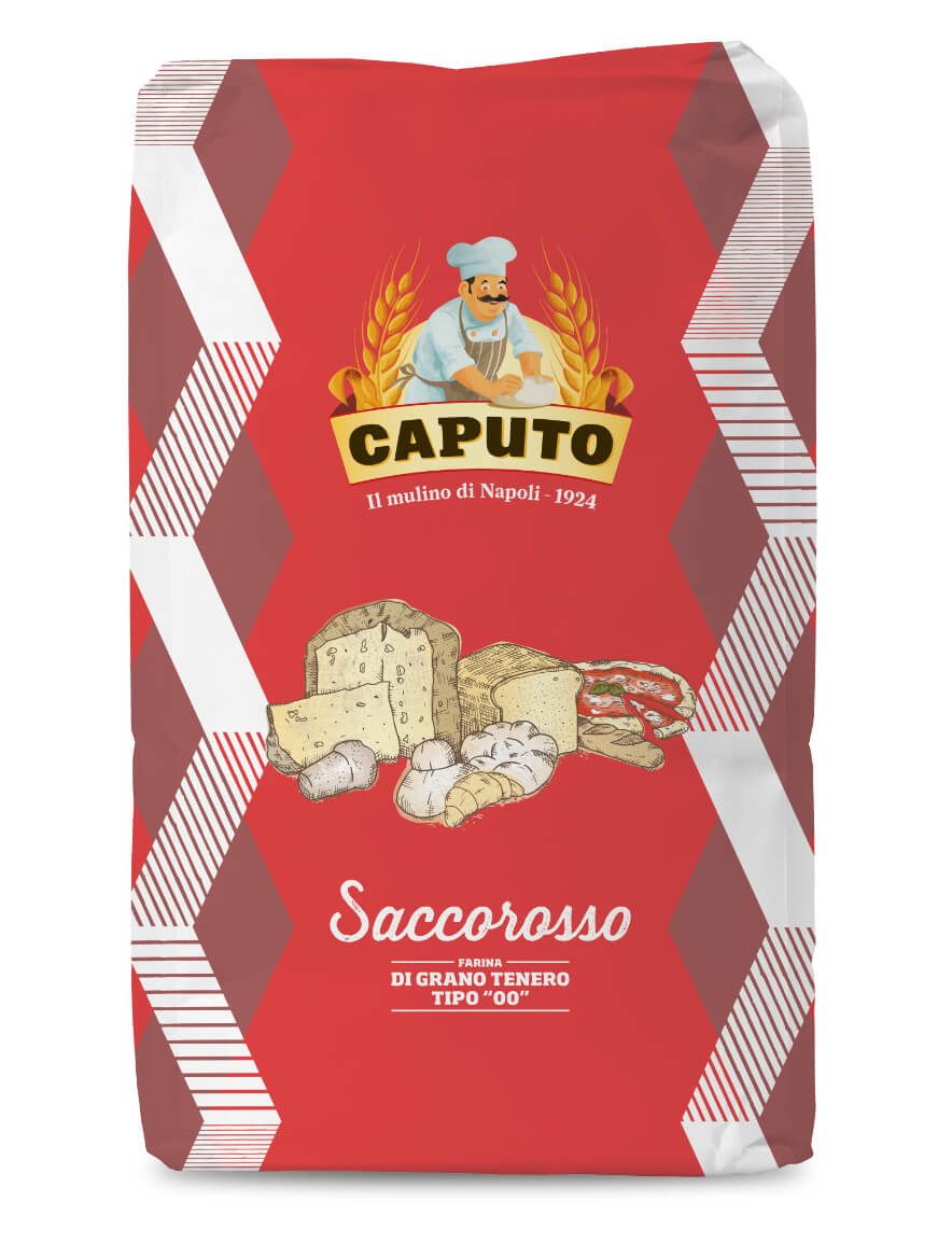 Caputo Saccorosso Pizza Flour "00" Red 25kg