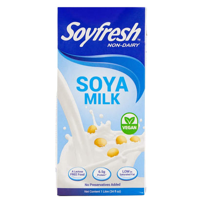 حليب الصويا الطازج (1 لتر)