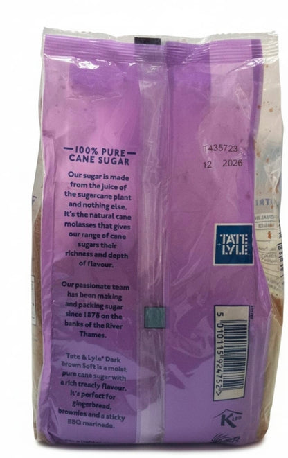 Tate Lyle Fairtrade Dark Brown Soft Sugar - 500g