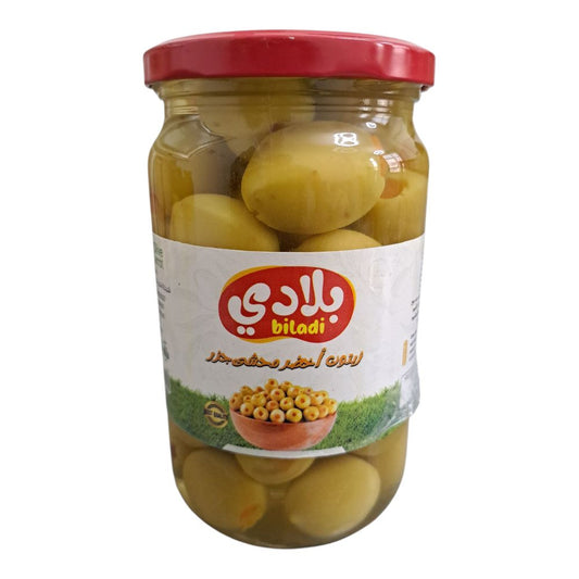 Biladi Green Olives Stuffed with Carrot – 720g