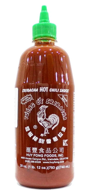 Huy Fong Sriracha chili sauce - 793 g