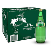 Perrier sparkling natural Mineral water ( 12x750ml )